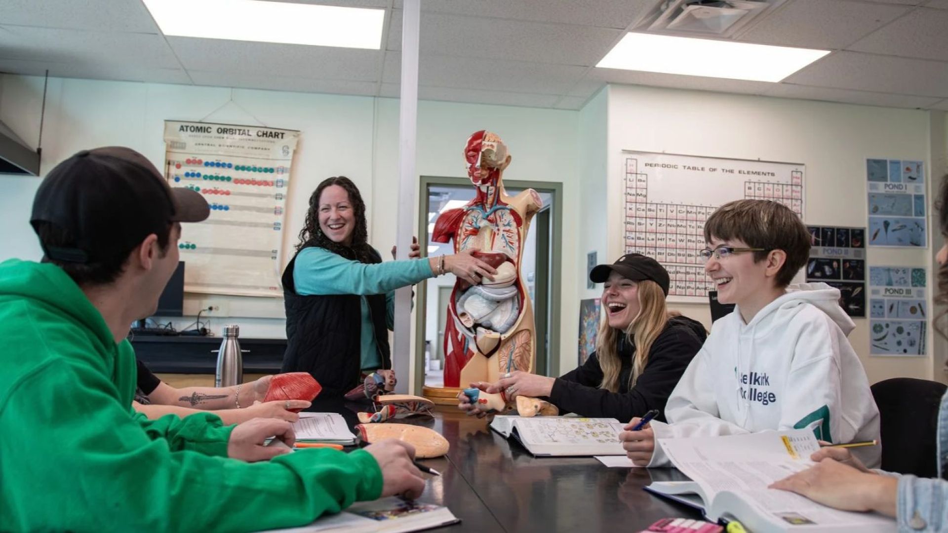 Selkirk College Academic Upgrading Science Classroom 