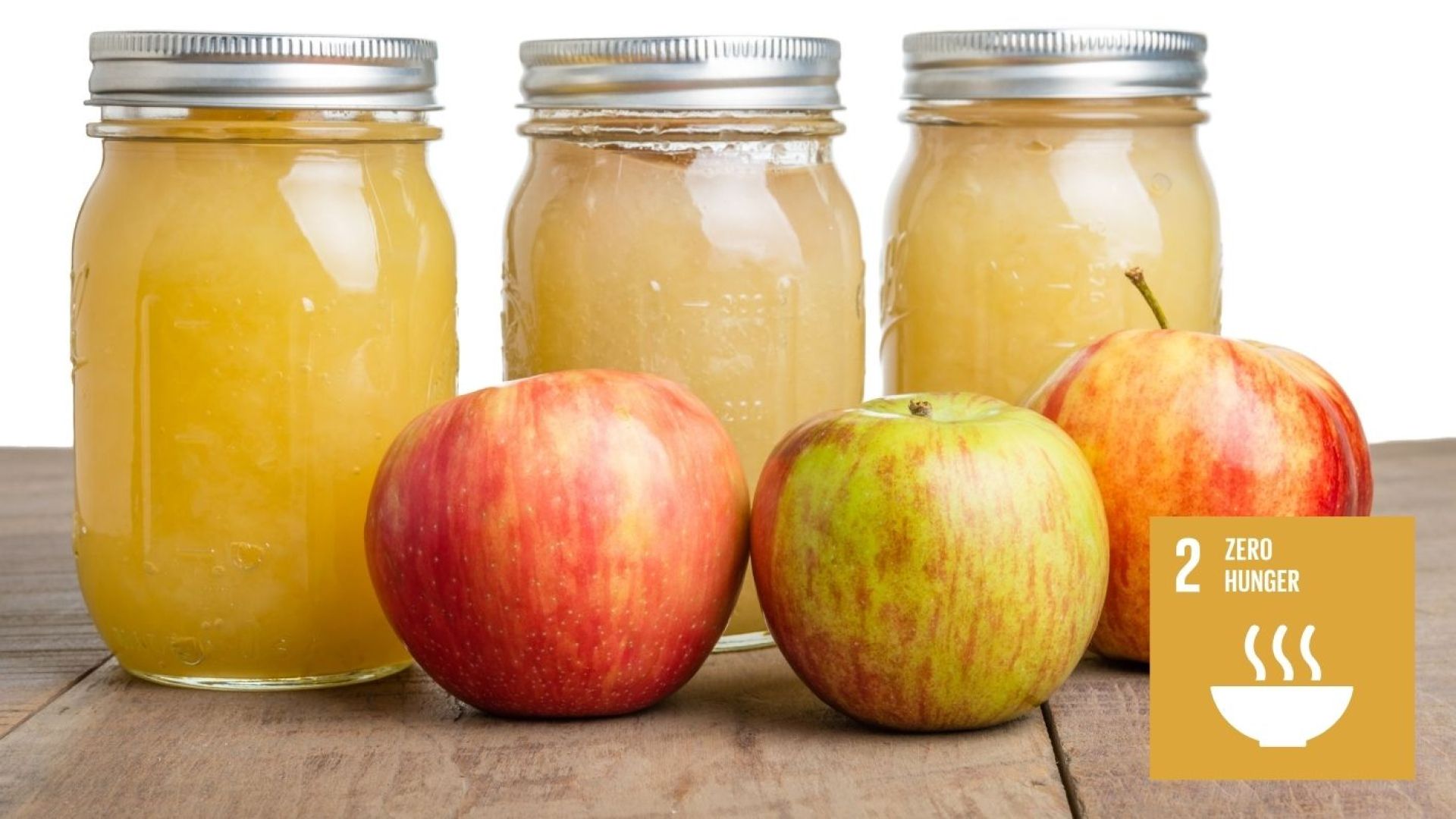 Canned Applesauce jars