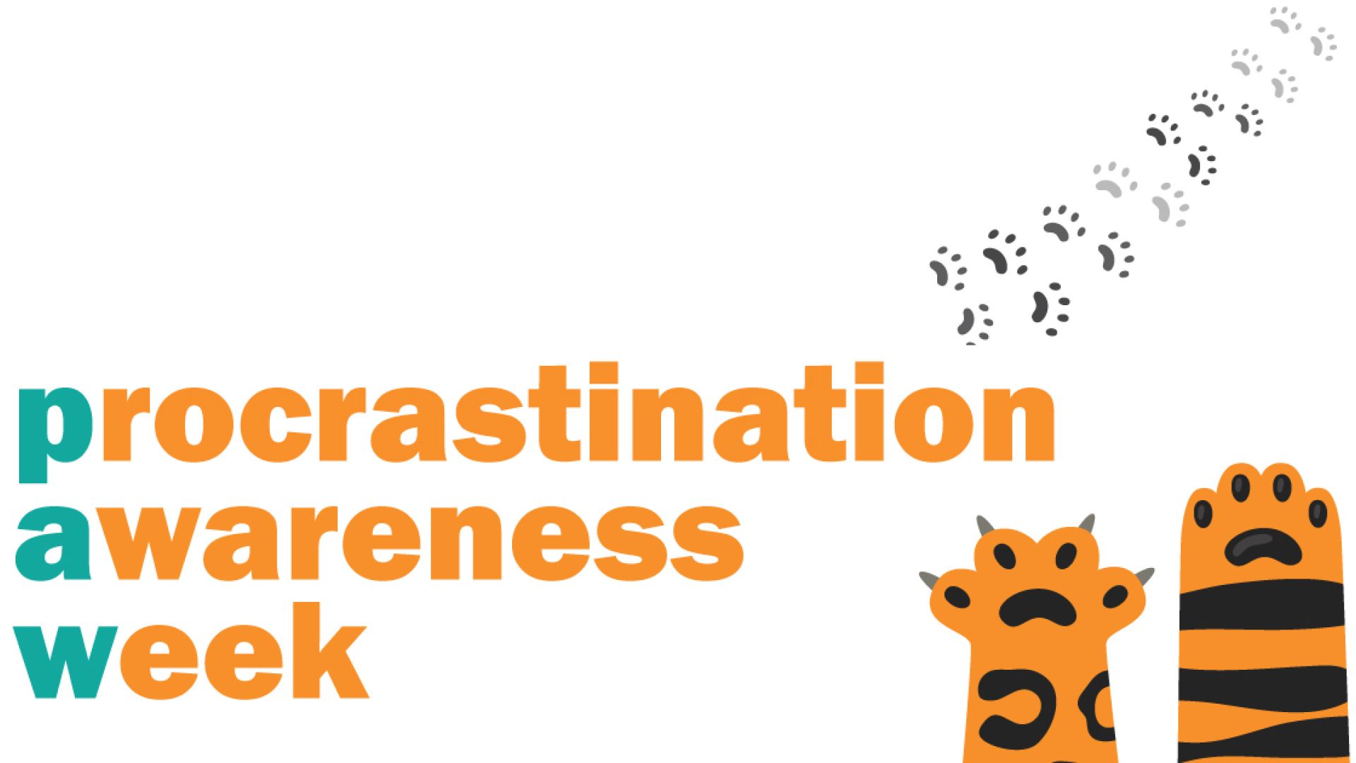 Procrastination Awareness Week Event Banner