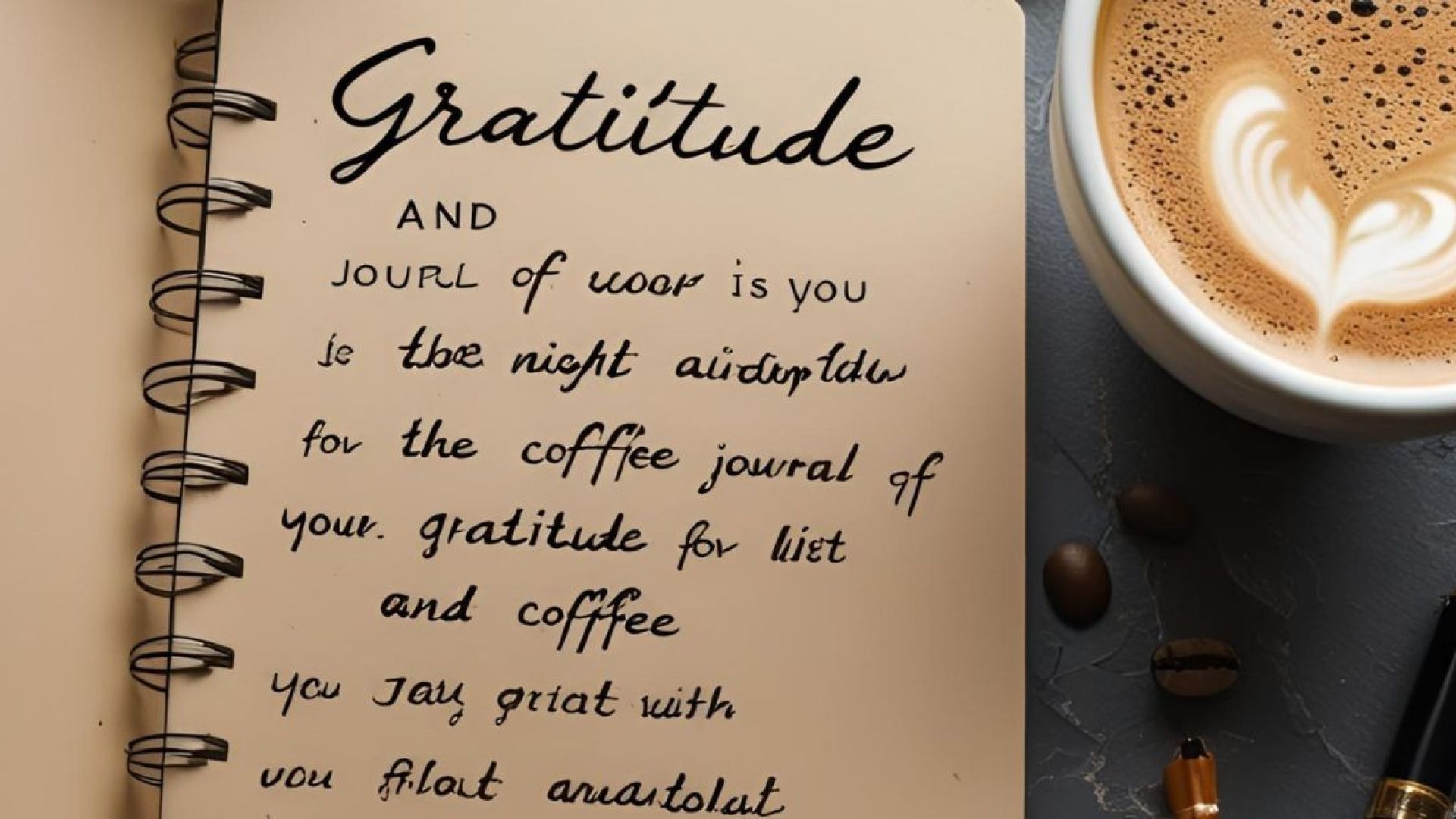 gratitude journal