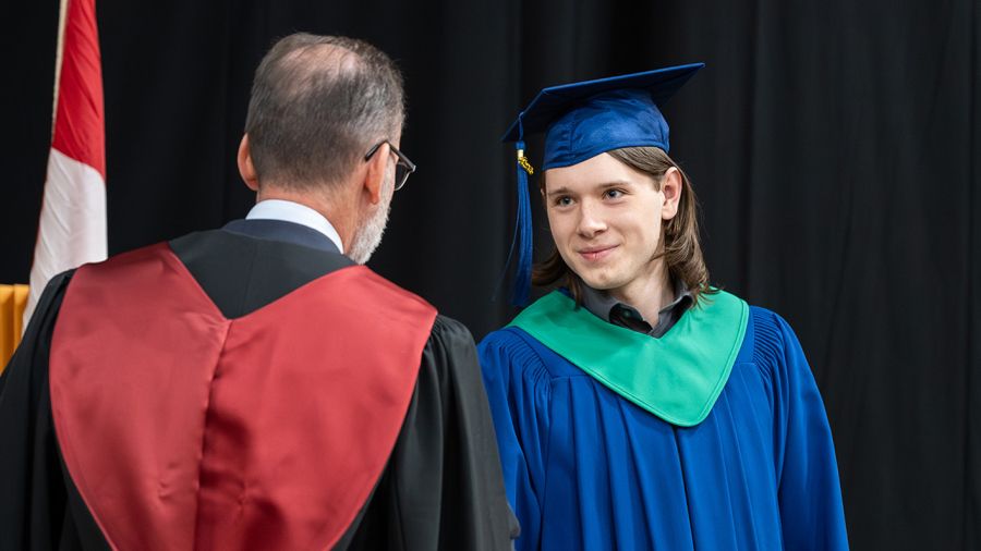 Selkirk College Students at Convocation