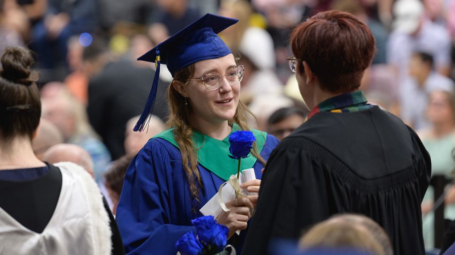 Selkirk College Students at Convocation