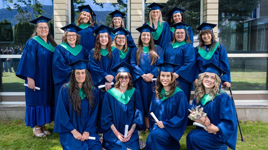 Group of students at Convocation