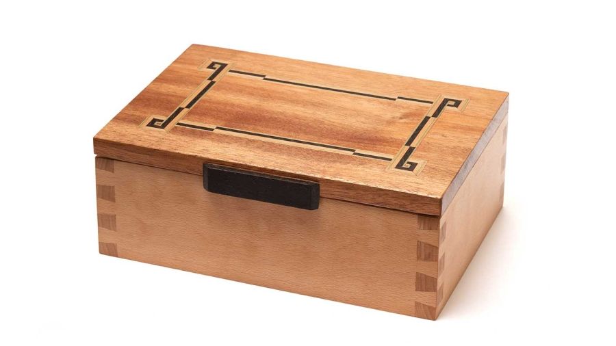 Wooden box by Jack Wichert