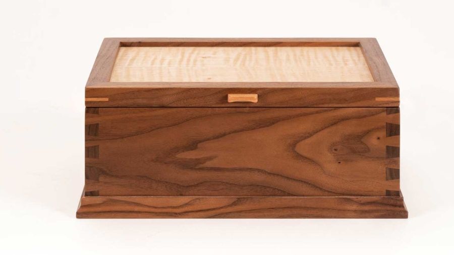 Wooden Box by Stephanie Cox