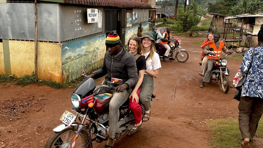 Global Skills Opportunity: People riding motorbikes