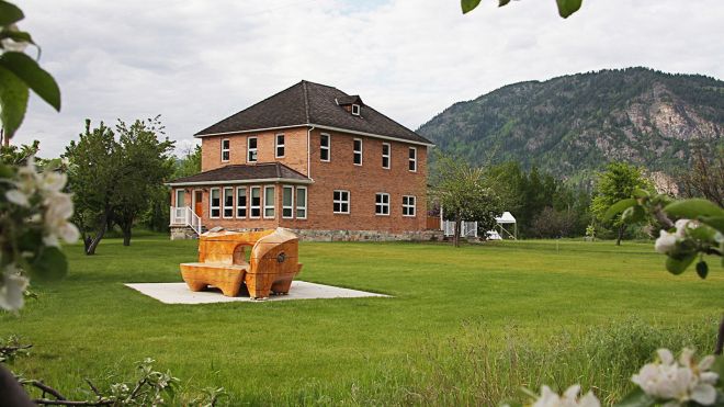 Mir Centre for Peace in the spring