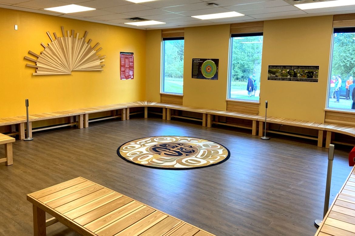 Indigenous classroom at the Castlegar Campus