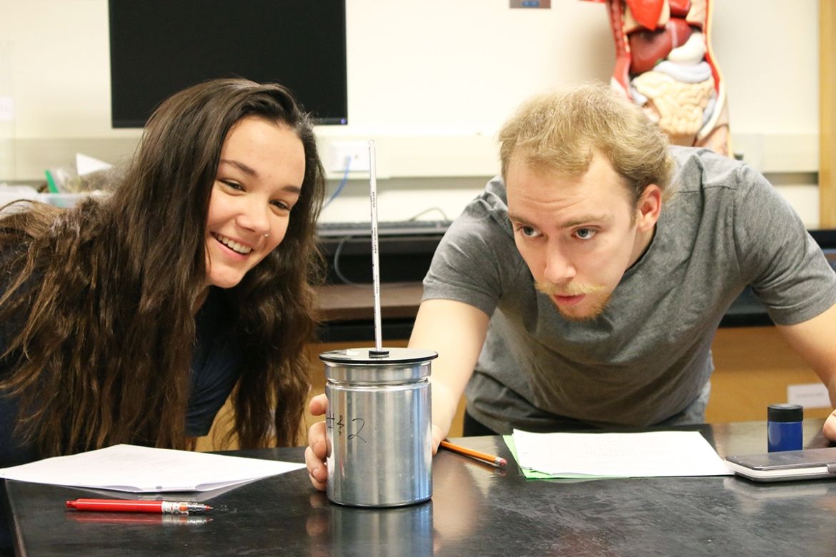 Students learning through Academic Upgrading &amp; Development