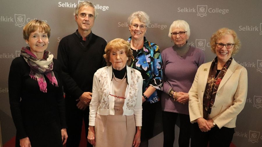 The Selkirk College Board of Governors held a reception to honour its annual award recipients in late-October. 