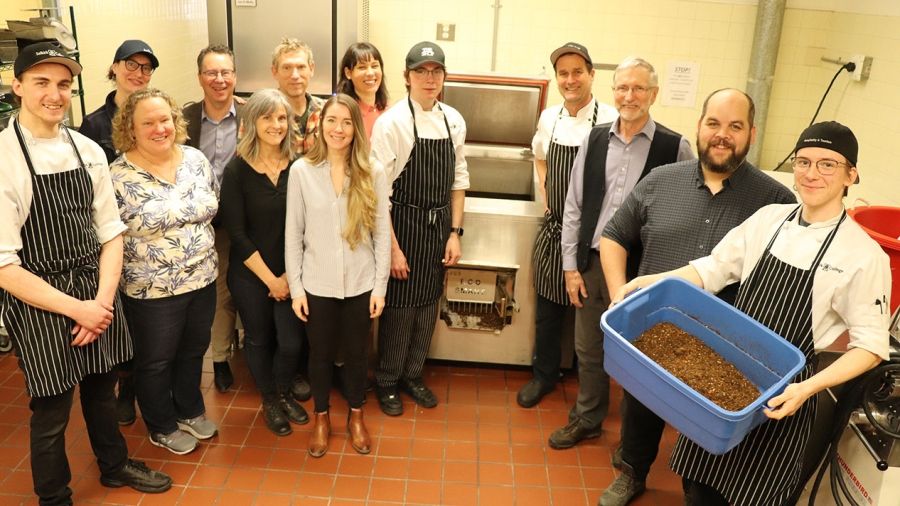 Selkirk College faculty and students provided a tour of the Tenth Street Campus commercial kitchen for City of Nelson staff and council members.