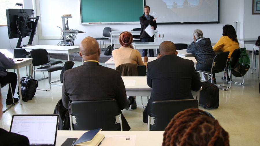 SAGE Program Visits Selkirk College Two