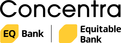 The logo for Concentra Equitable Bank