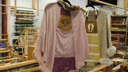 Artist In Residence Naomi Bourque Ponchos