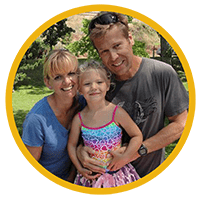 The late Scott Siemens with wife Tanis and daughter Savannah