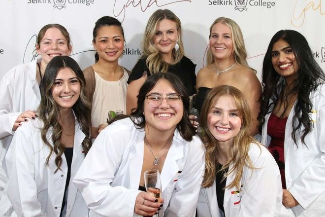 Red carpet photo with RPM students