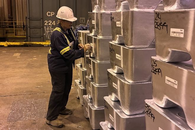 An operator works in an industrial setting